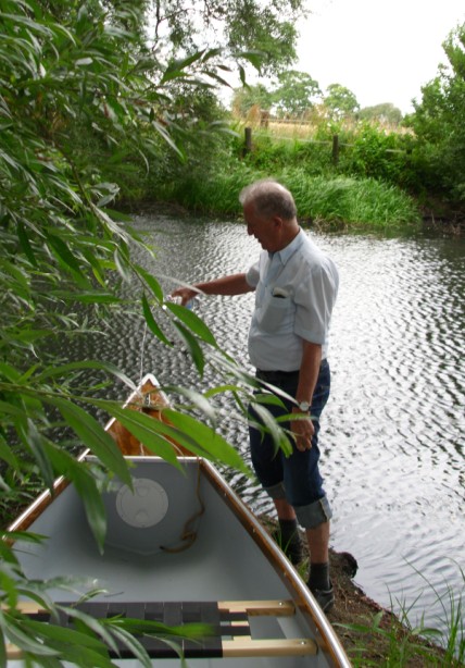Boot Wilma wird getauft